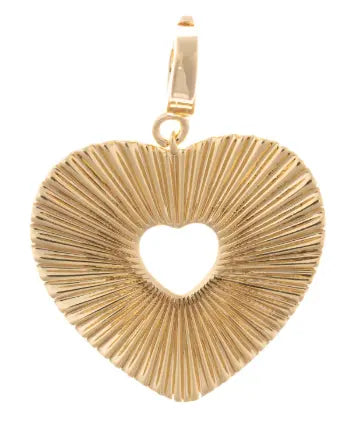 Charm Luxe Heart With Cutout