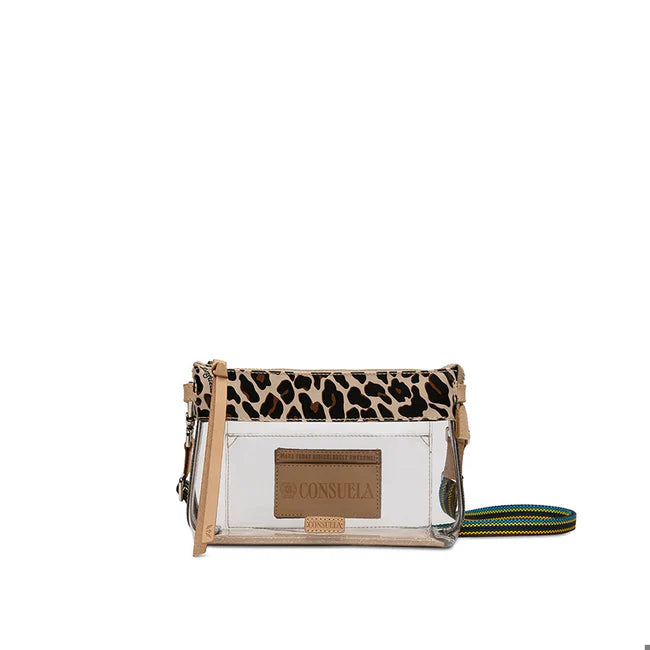 Midtown Crossbody in Clear Mona