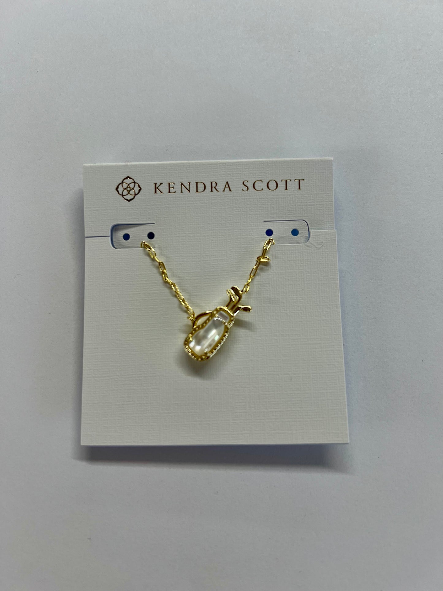 Golf Gold Necklace