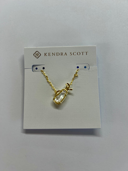 Golf Gold Necklace