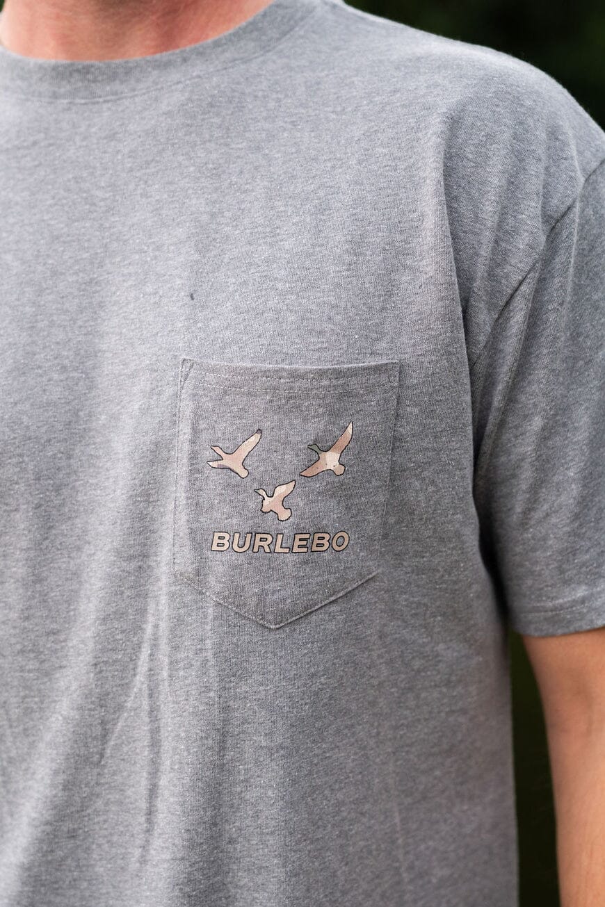 Dogs on the Boat Short Sleeve in Dark Heather Grey