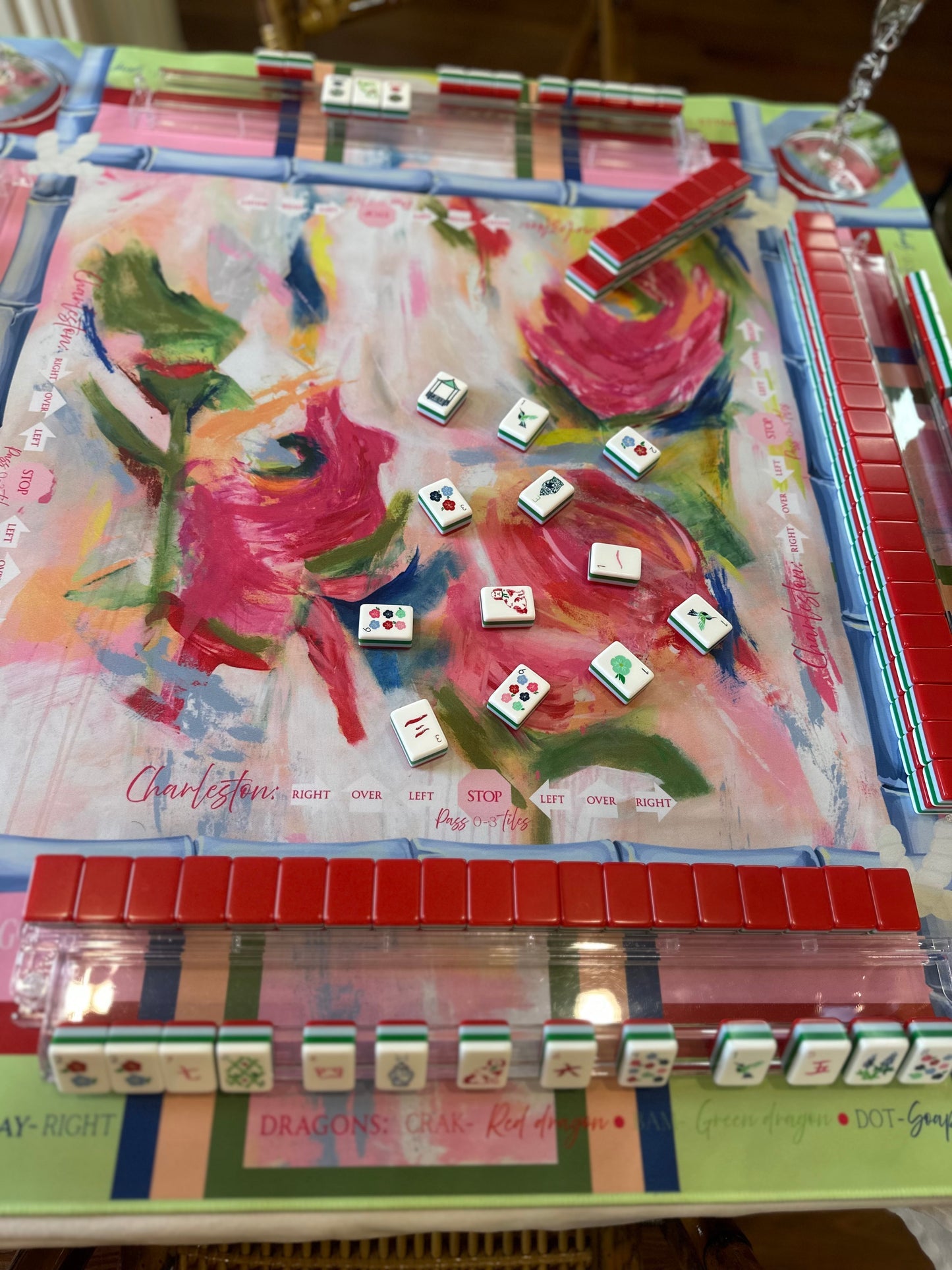 In Bloom Mahjong Mat