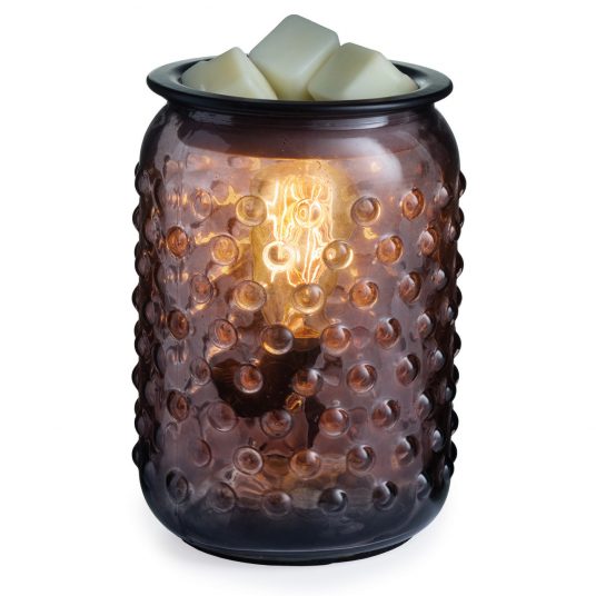 Vintage Bulb Illumination Fragrance Warmer in Smokey Hobnail