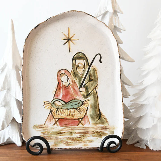 At the Manger