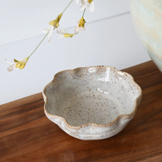 Springtime Salsa Bowl in Chantilly Cream