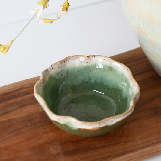 Springtime Salsa Bowl in Matcha Leaf