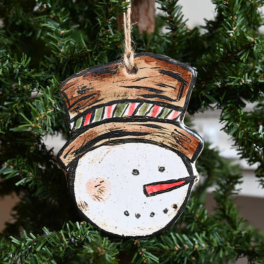 Storybook Snowman Ornament