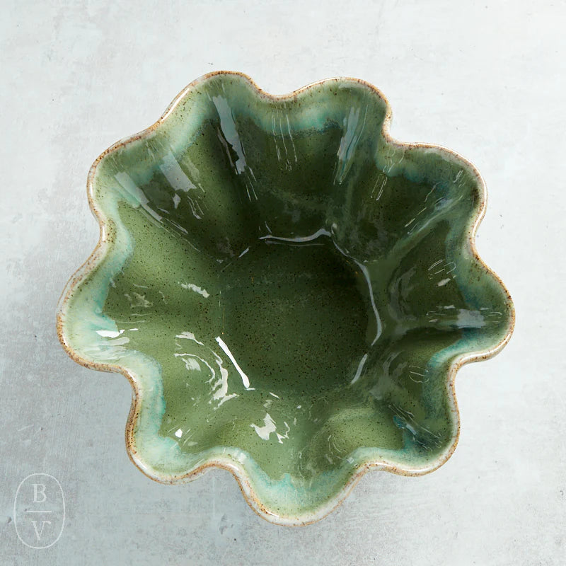 Mid Bloom Bowl in Matcha Leaf
