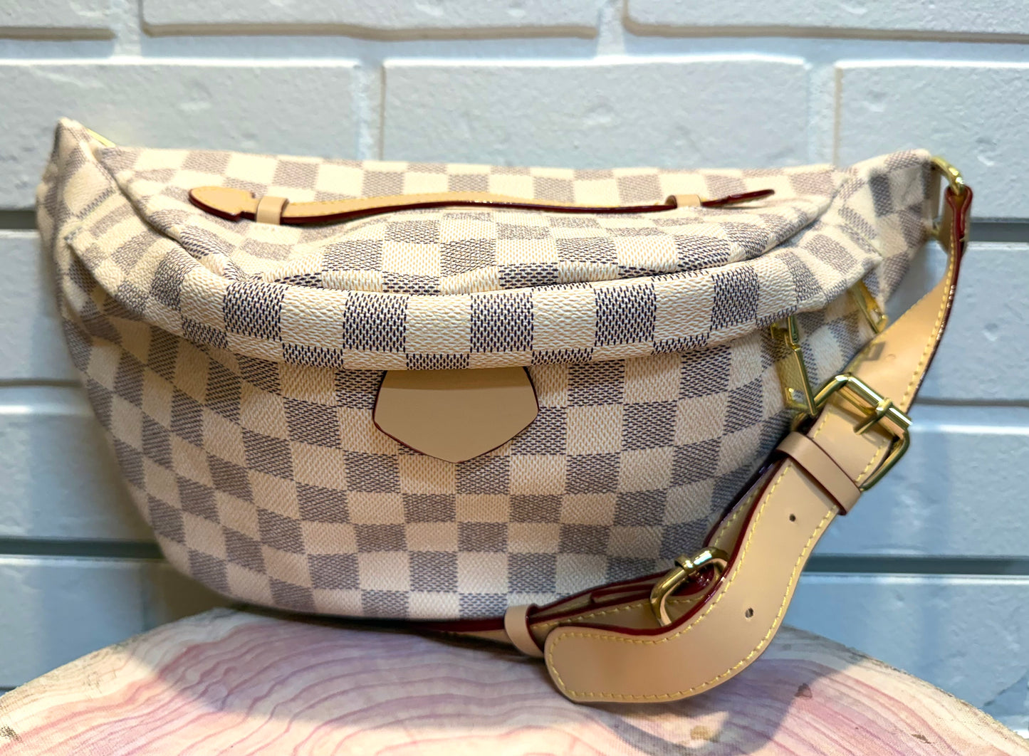 Crossbody Belt Bag White