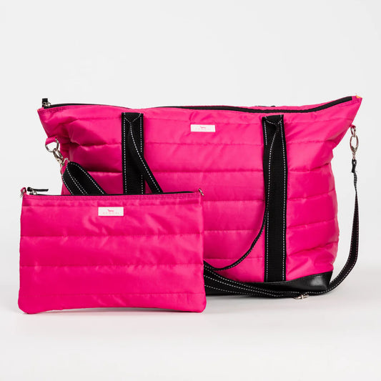 Triple Advisor in Pink Puffer