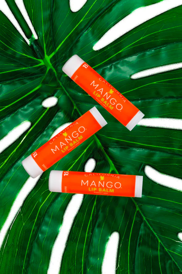 California Mango Lip Balm SPF 15 3 pack