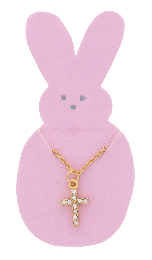 Kids Crystal Cross Necklace