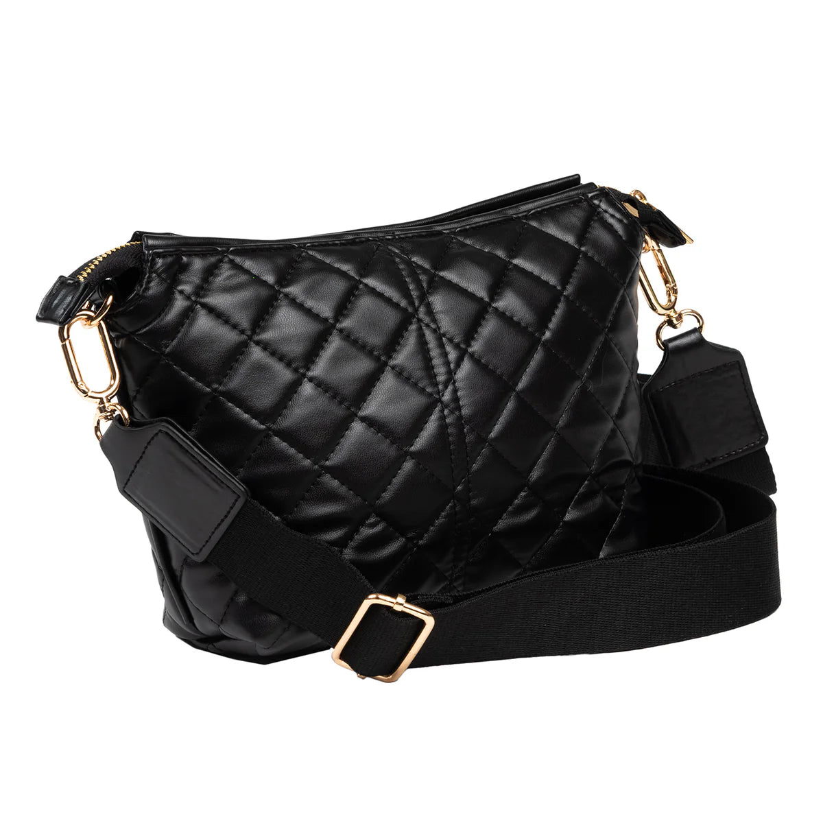 Emily Black Quilted