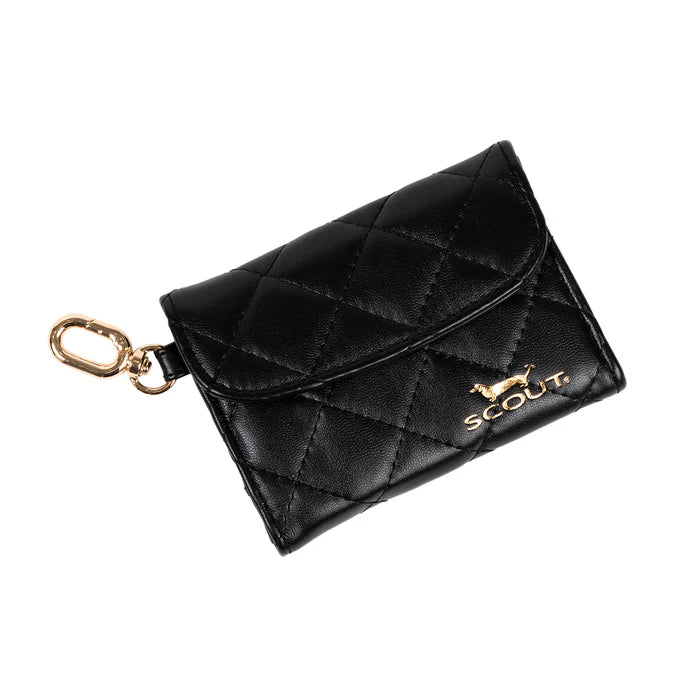 Street Cred Card Holder Black Quilted