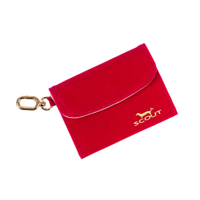 Street Cred Card Holder Pink Velvet
