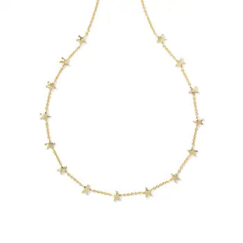 Sierra Star Strand Necklace Gold