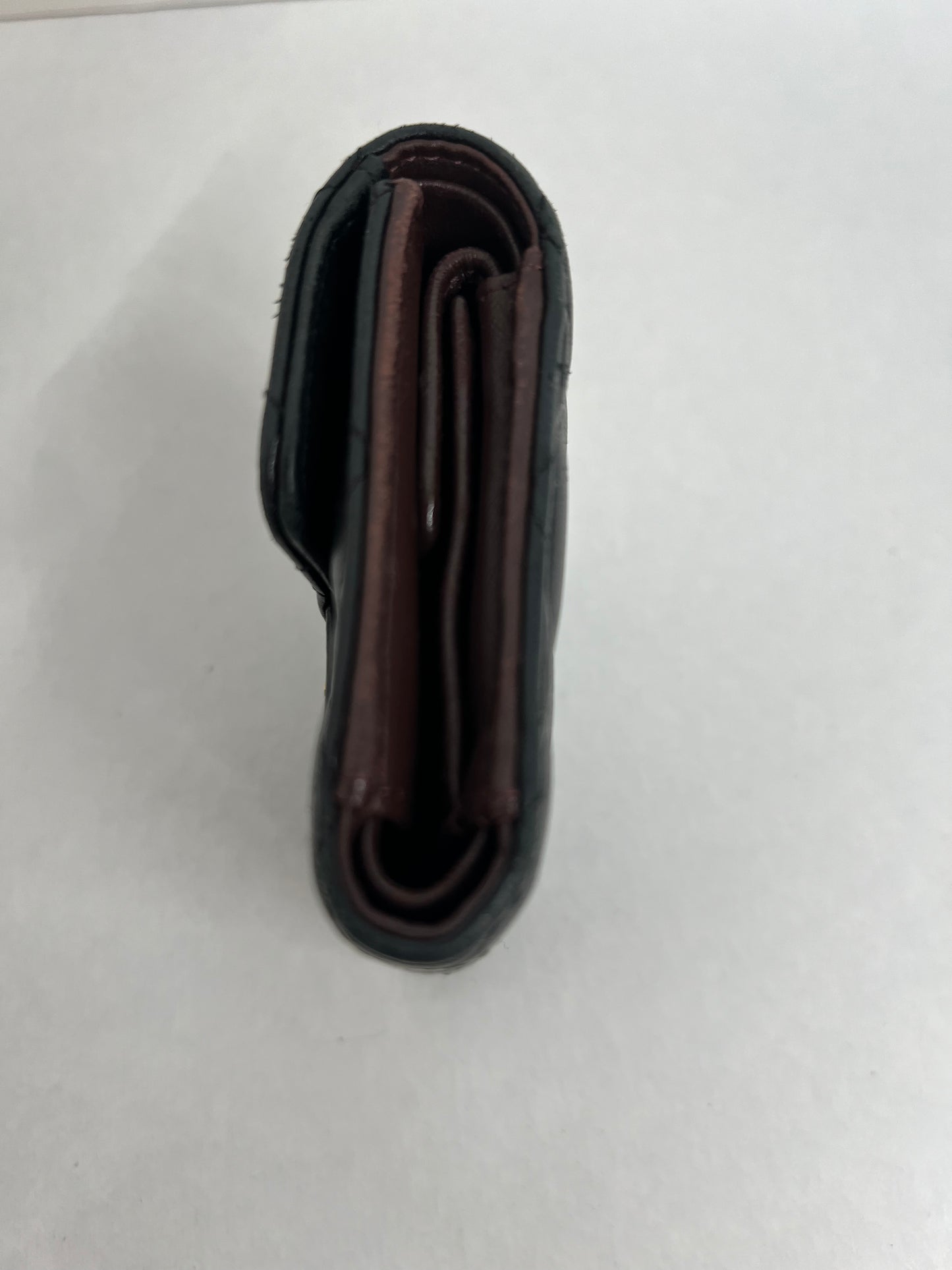 Pre-Loved Chanel Lambskin Compact Wallet