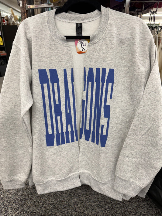 Dragon Split Sweatshirt