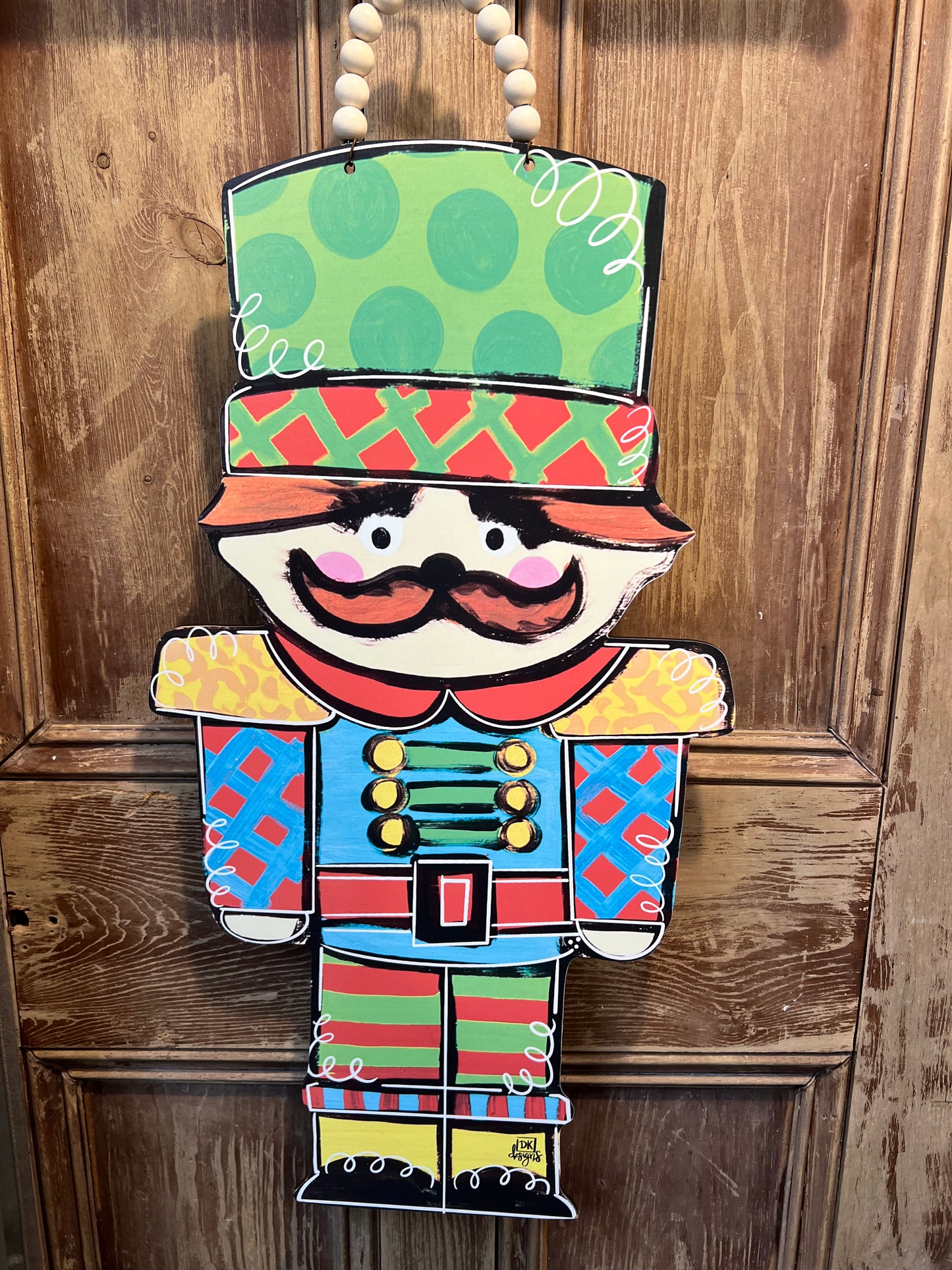 Traditional Nutcracker Door Hanger