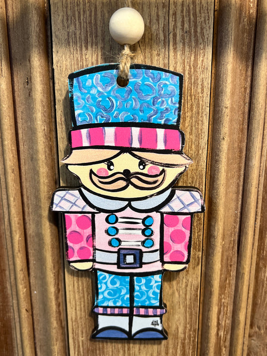 Pink Nutcracker Ornament