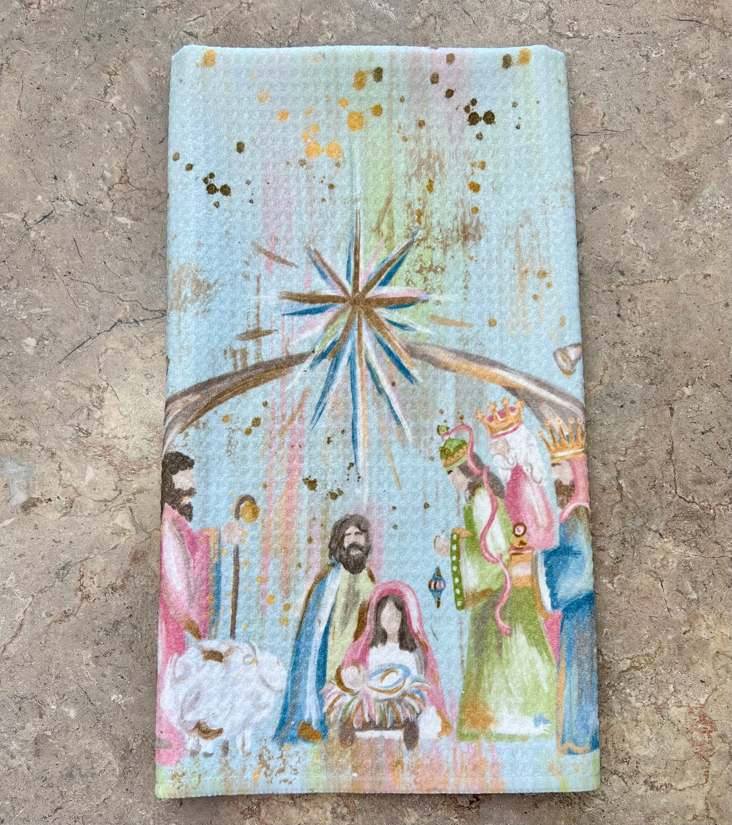 Rachel Brooks Christmas Kitchen Towel