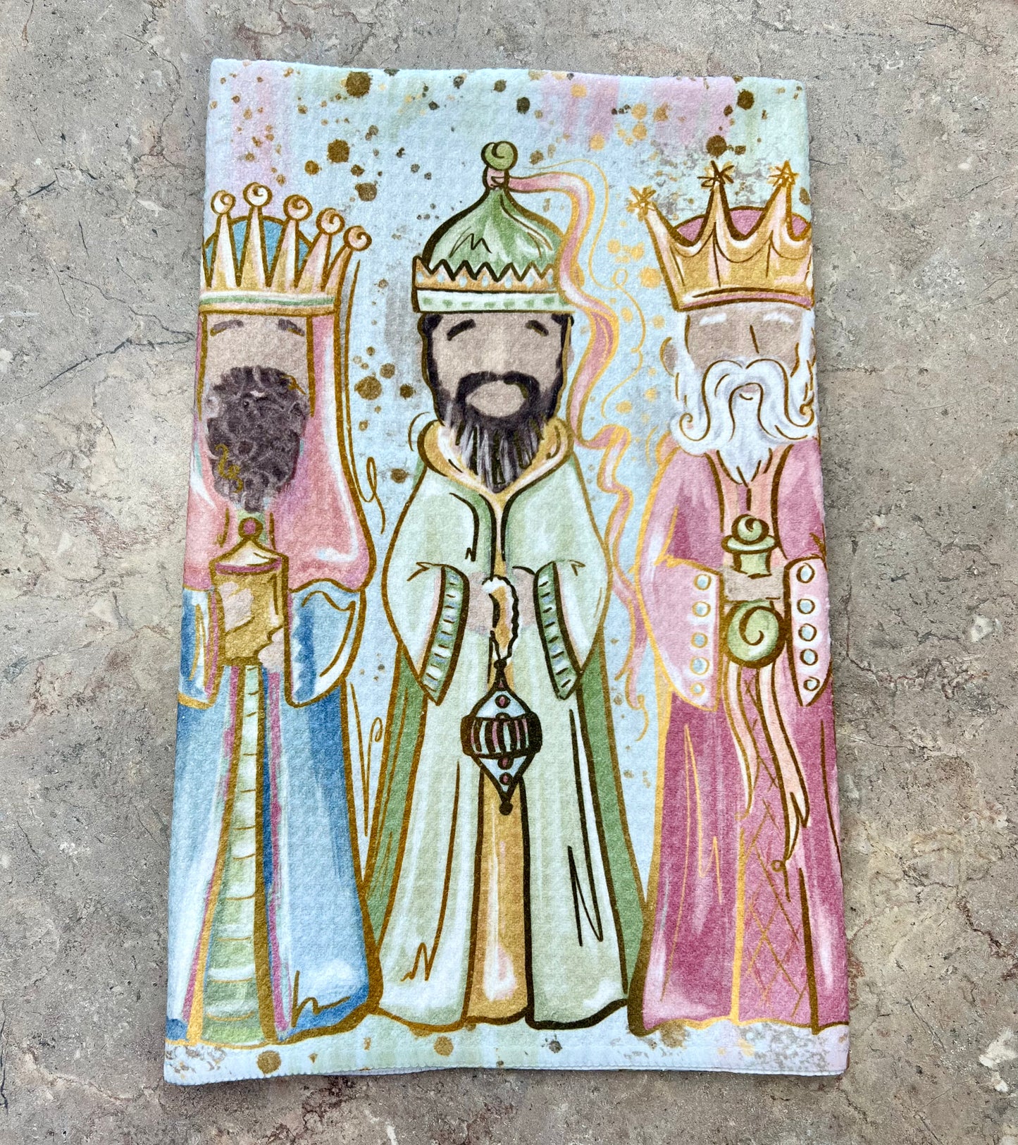 Rachel Brooks Christmas Kitchen Towel