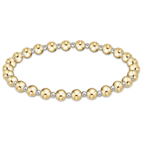 Classic Grateful Pattern 5mm Bead Bracelet Mixed
