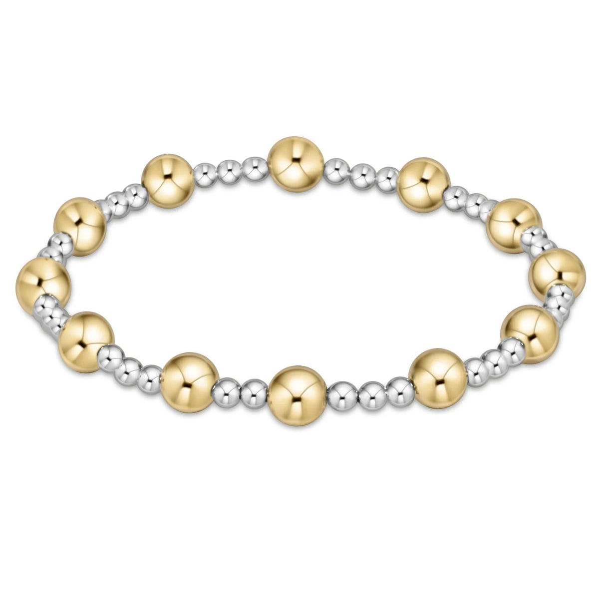 extends sincerity mixed metal 6mm bracelet