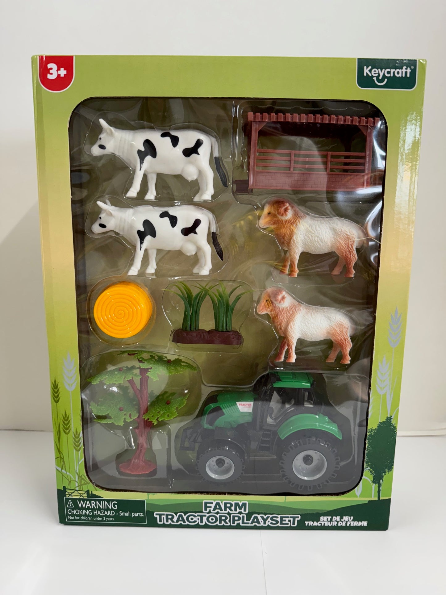 Large Farm Tractor Playset