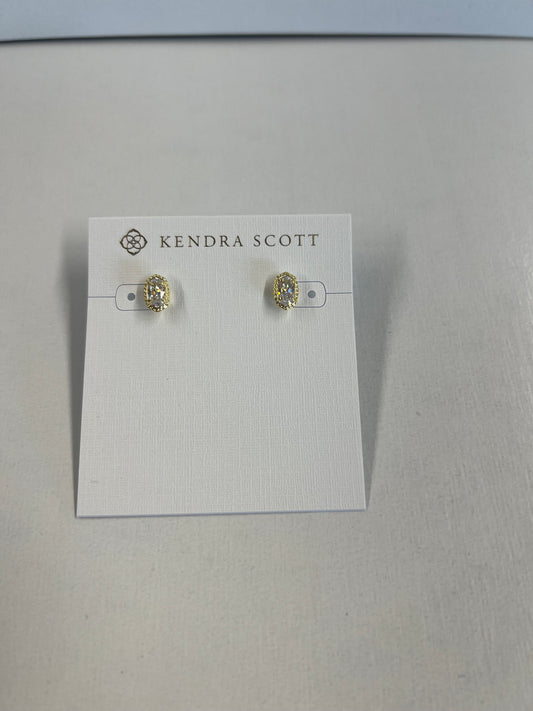 Mini Ellie Luxe Stud Earring Gold