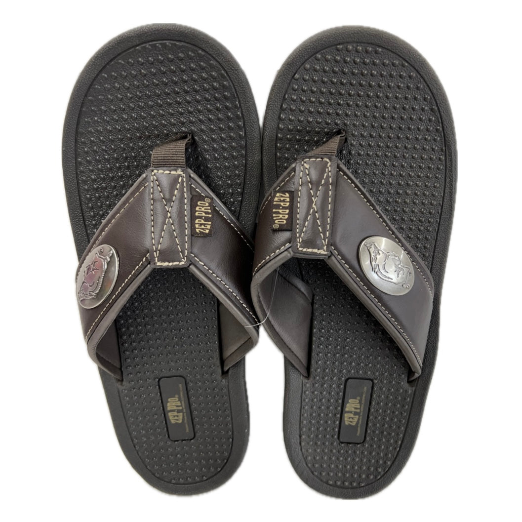 Razorback Brown Waffle Footbed Sandal