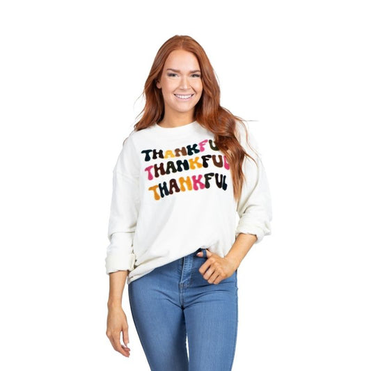 Thankful x3 Sweatshirt