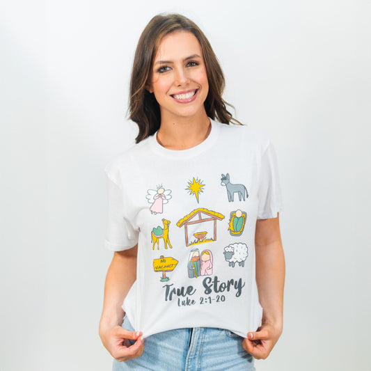 True Story Crew Neck Tshirt