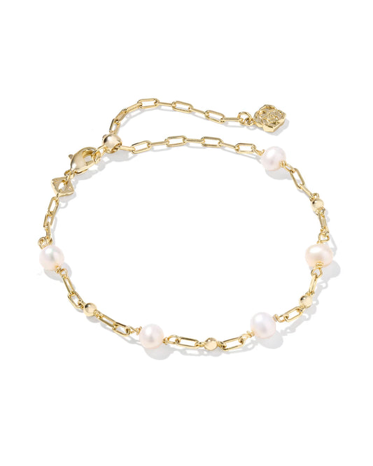 Ashton Bracelet Gold Freshwater Pearl