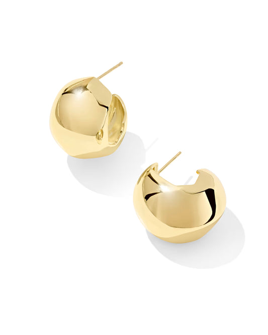 Kaitlyn Hoop Earring Gold