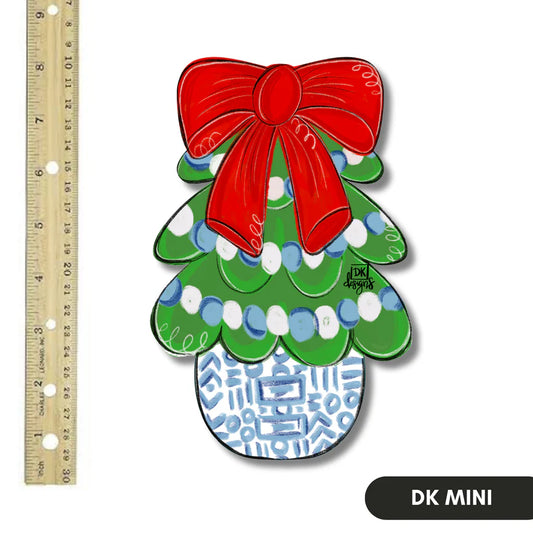 Red Bow Tree Attachment