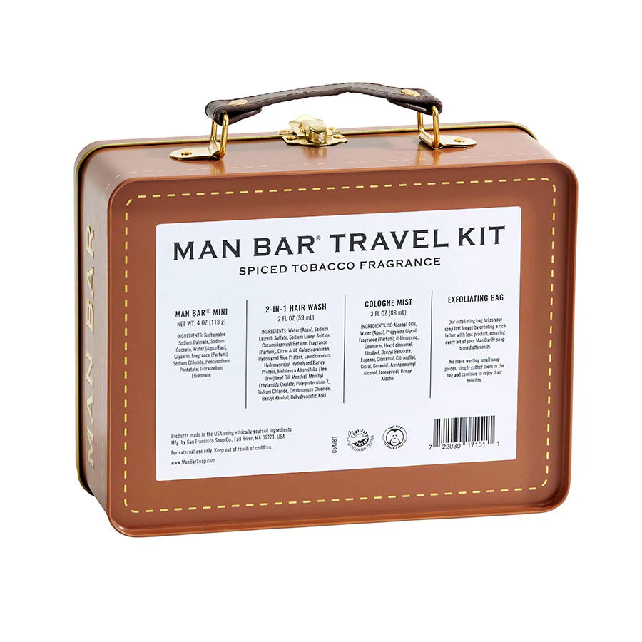 Man Bar Travel Kit