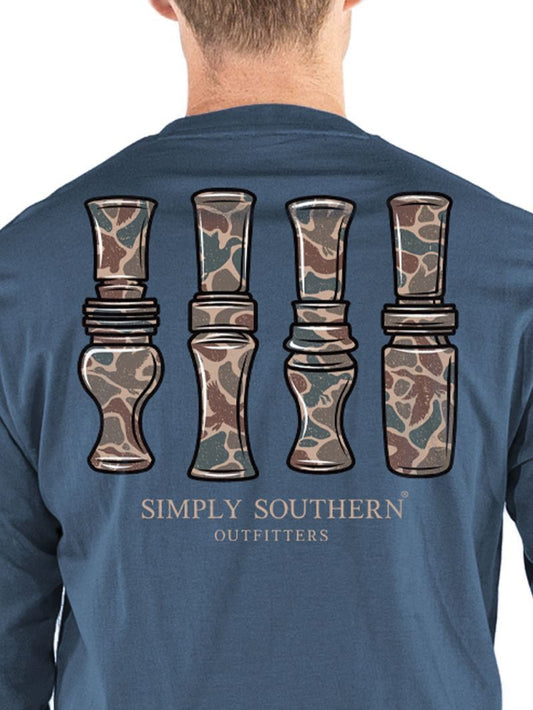 Simply Southern Duck Camo Duck Calls Shirt