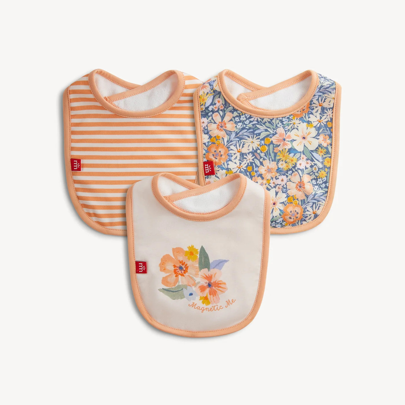 Magnetic Bib 3-Pack Flora