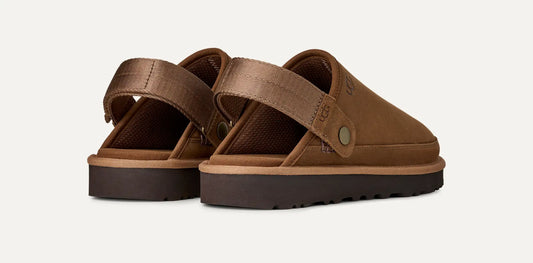 Men's Goldencoast Clog 2 Nubuck in Dark Chestnut