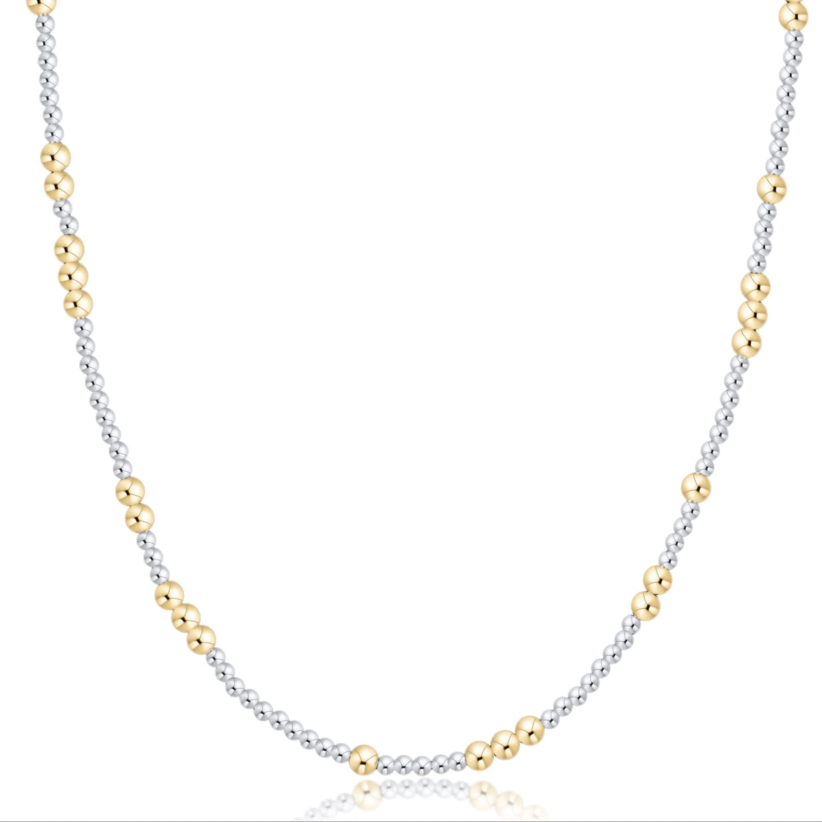 choker beaded - hope unwritten mixed metal 3mm 17"
