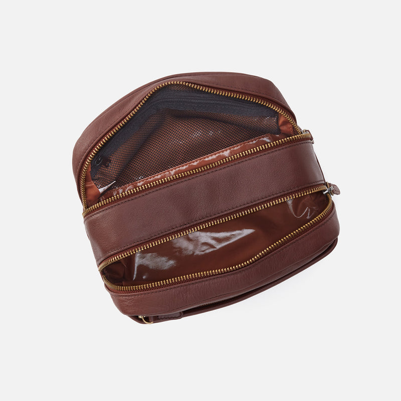 Men's Travel Kit in Brown