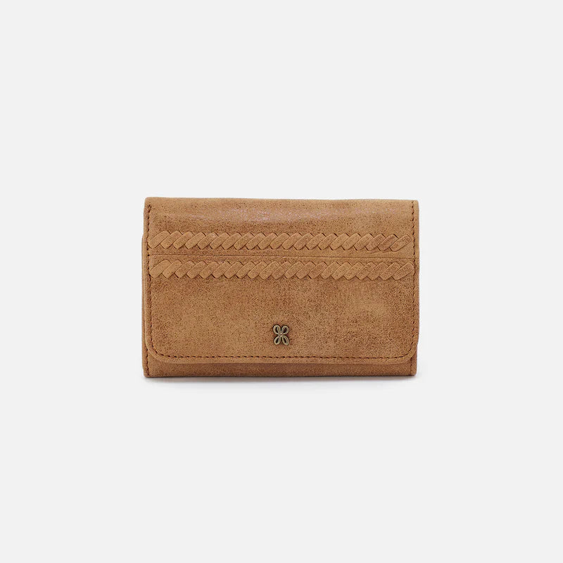 Jill Trifold Wallet in Whiskey