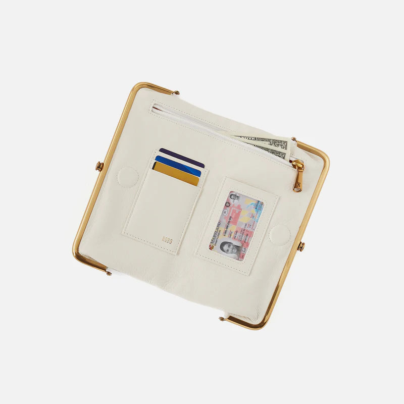 Lauren Clutch Wallet in Coastal Cloud