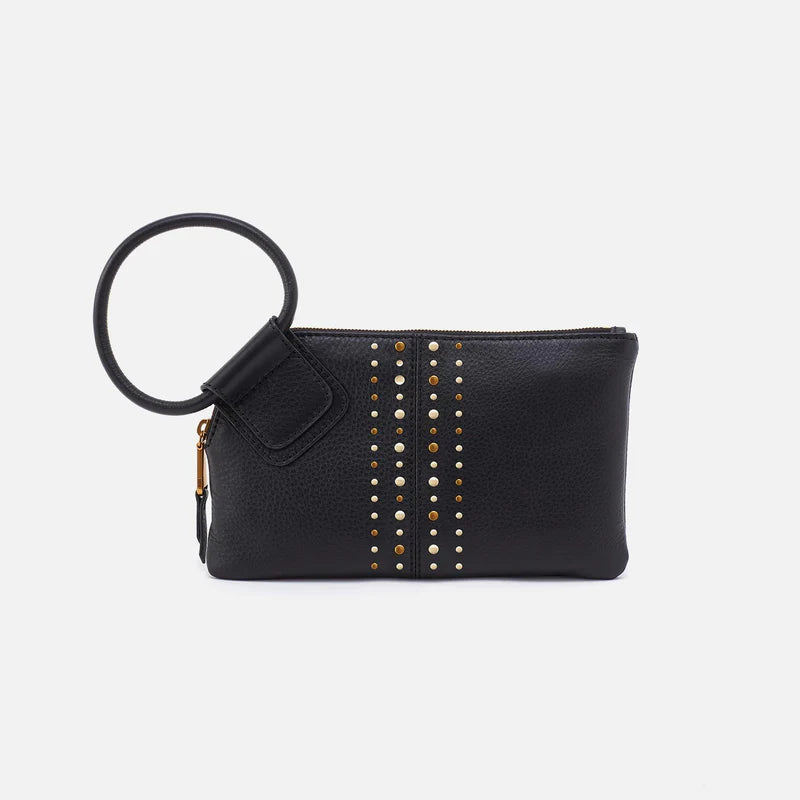 Sable Wristlet Black with Embelishments