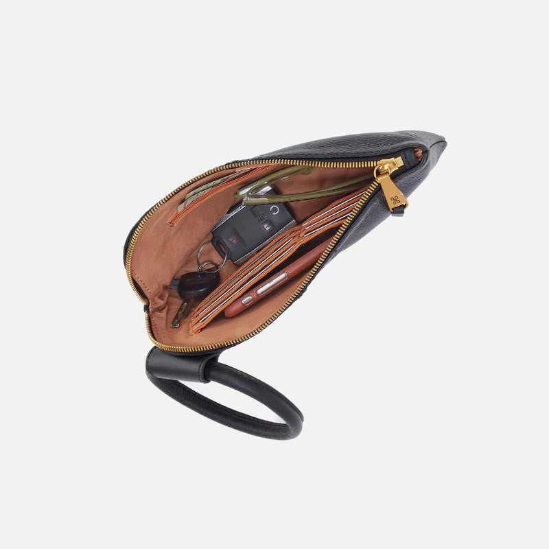 Sable Wristlet Black with Embelishments