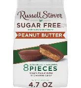 Sugar Free Milk Chocolate Peanut Butter Cup Mini Gusset Bag