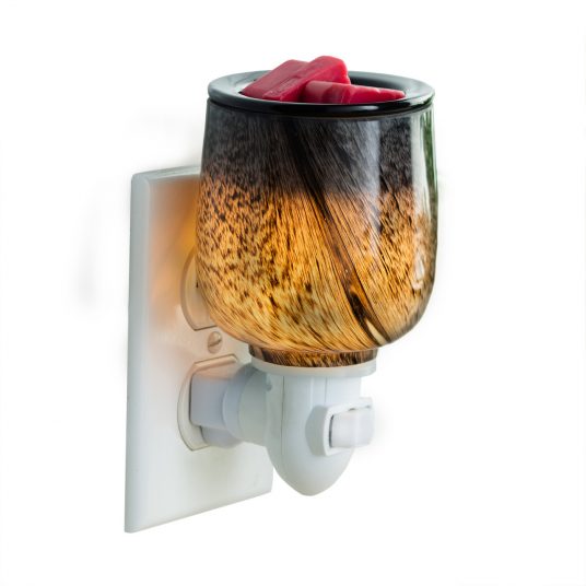 Pluggable Fragrance Warmer in Obsidian