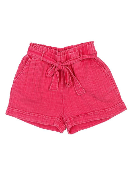 Pink Gauze Shorts