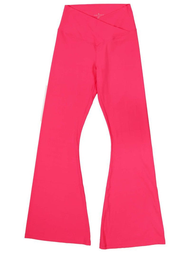 Flare Leggings in Pink